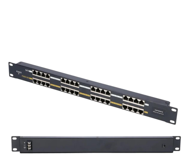 Extralink Injector PoE (16x 100Mb/s RJ45) Rack - 528328 - zdjęcie 4